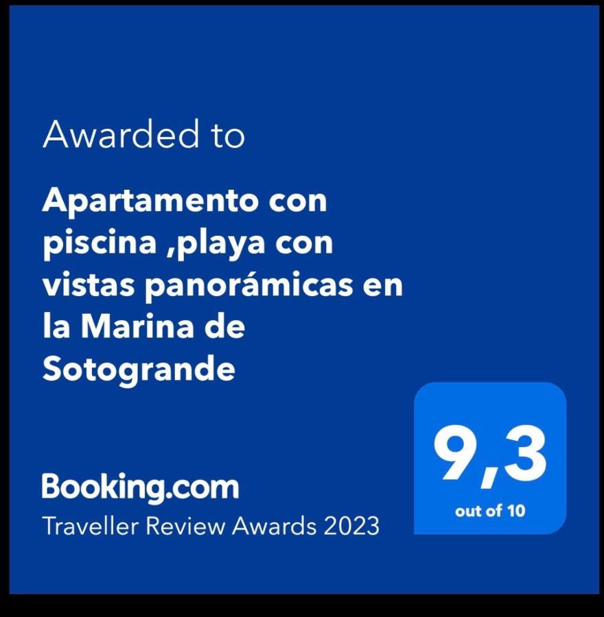 Apartamento Con Piscina ,Playa Con Vistas Panoramicas En La Marina De Sotogrande Сан Роке Екстериор снимка