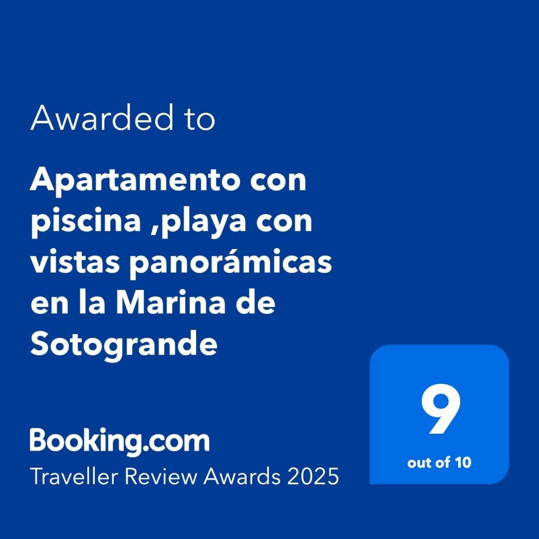Apartamento Con Piscina ,Playa Con Vistas Panoramicas En La Marina De Sotogrande Сан Роке Екстериор снимка